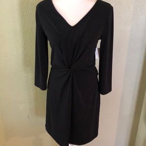 NWT Lark & Ro Twist-Front Dress, size 8